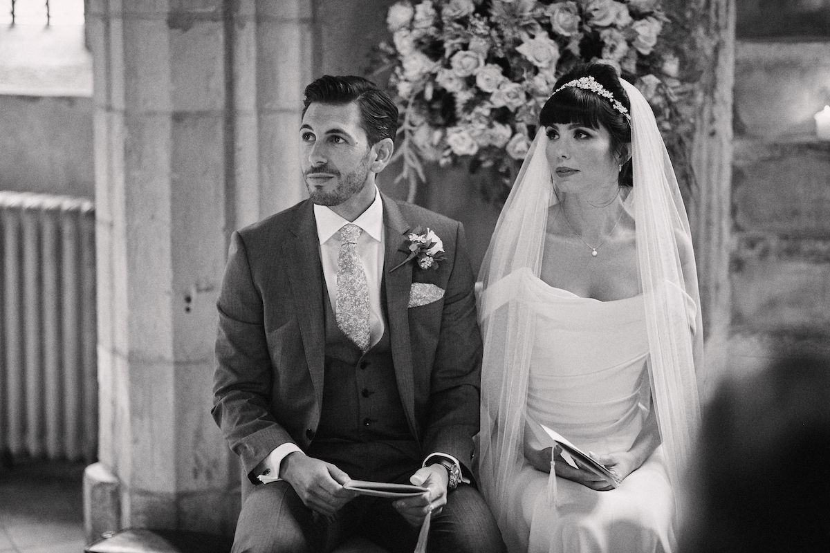 Beautiful bride Stacey wore a wedding dress by Halfpenny London