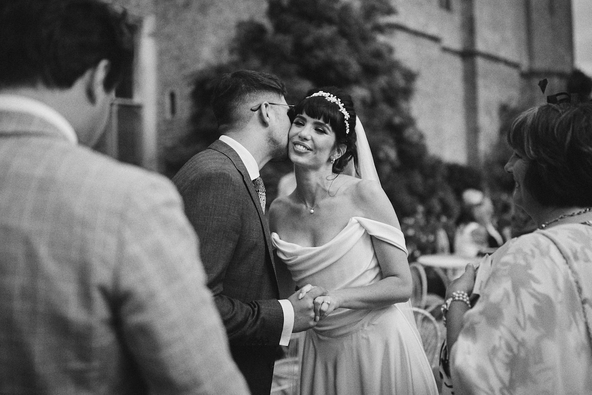 Beautiful bride Stacey wore a wedding dress by Halfpenny London