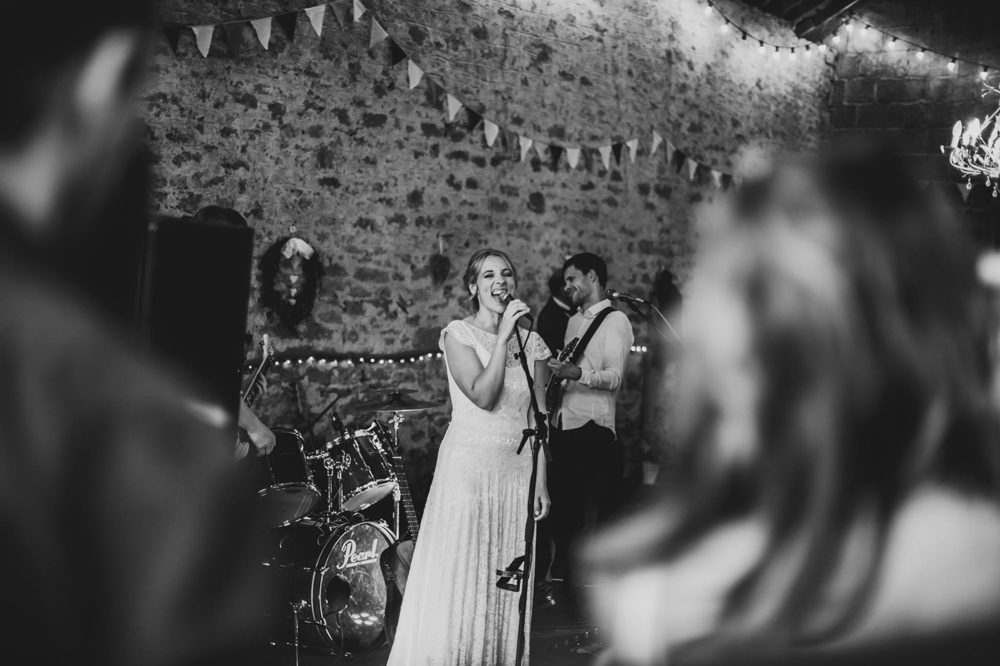 Beautiful bride Amy wore a wedding dress by Halfpenny London