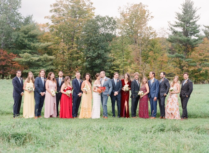 Beautiful bride Hannah wore wedding separates by Halfpenny London