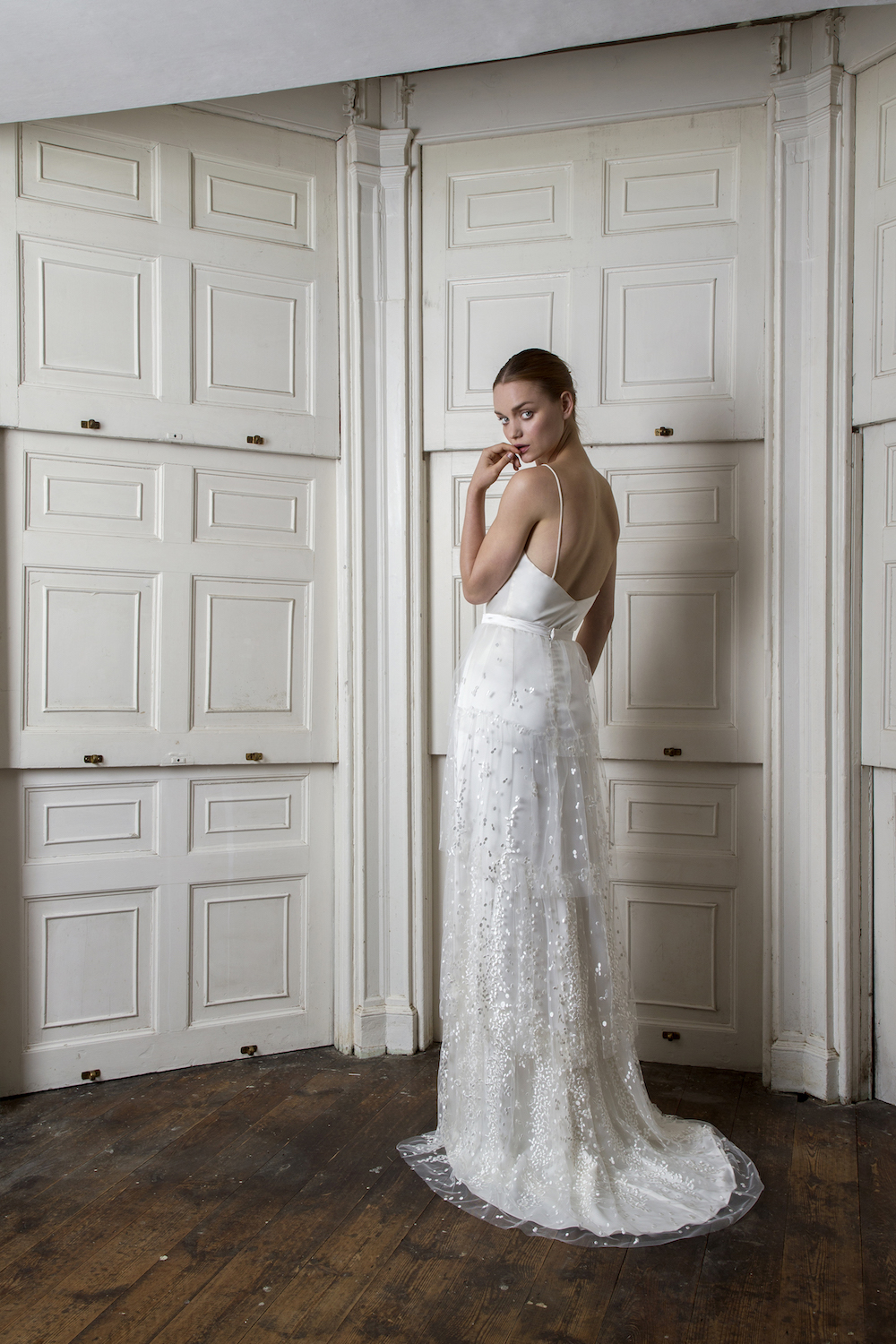 CAMDEN SKIRT & IRIS CAMISOLE | WEDDING DRESS BY HALFPENNY LONDON