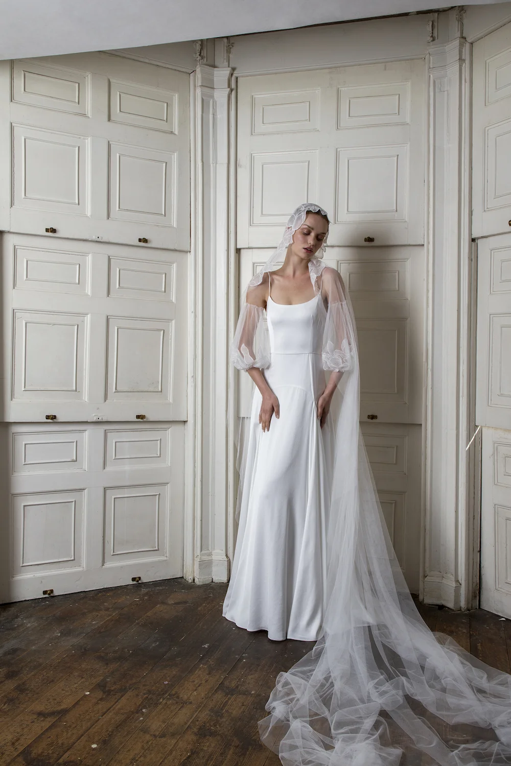MARYLEBONE VEIL | WEDDING DRESS BY HALFPENNY LONDON