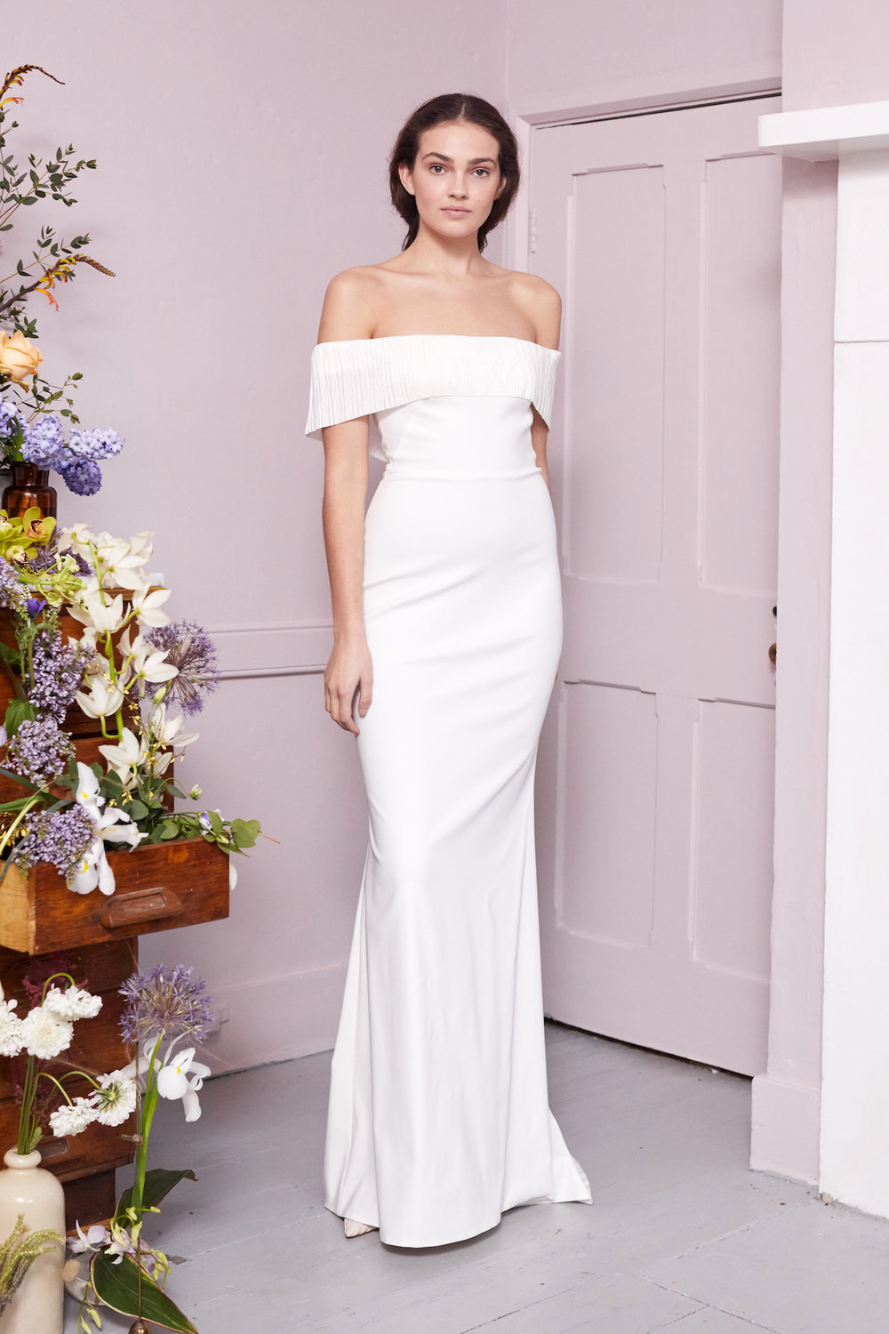 Harbour Frill | Wedding dress by Halfpenny London
