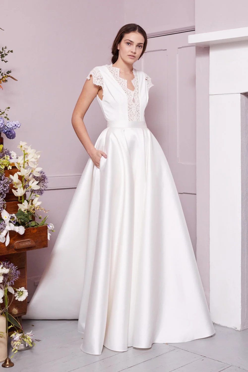 EMIN TOP & ELLIE SKIRT | WEDDING DRESS BY HALFPENNY LONDON