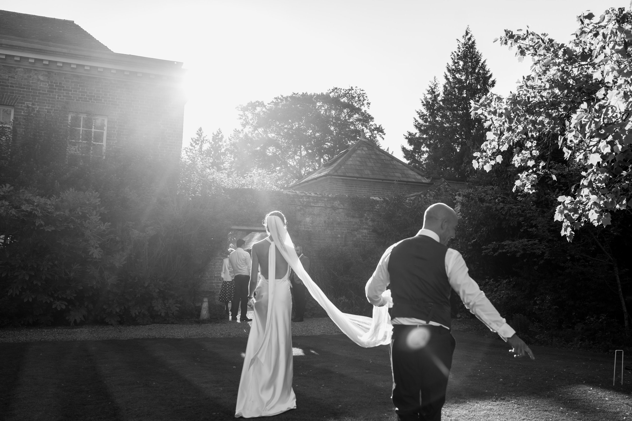 Beautiful bride Amy wore a wedding dress by Halfpenny London
