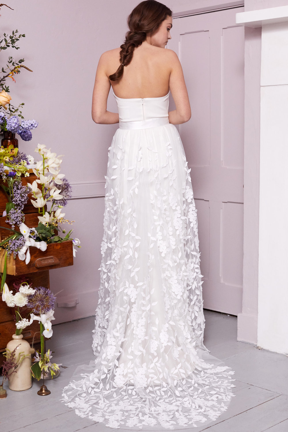 BEALE SKIRT & OLIVER DRESS | WEDDING DRESS BY HALFPENNY LONDON