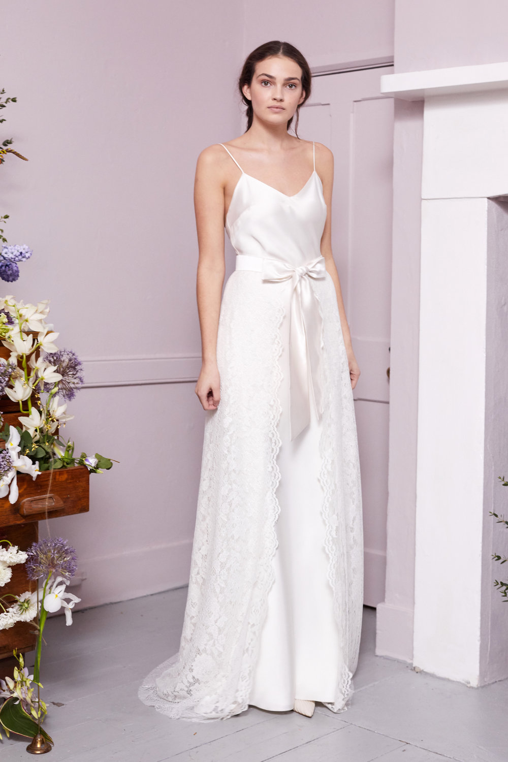 PENROSE SKIRT & IRIS SLIP | WEDDING DRESS BY HALFPENNY LONDON