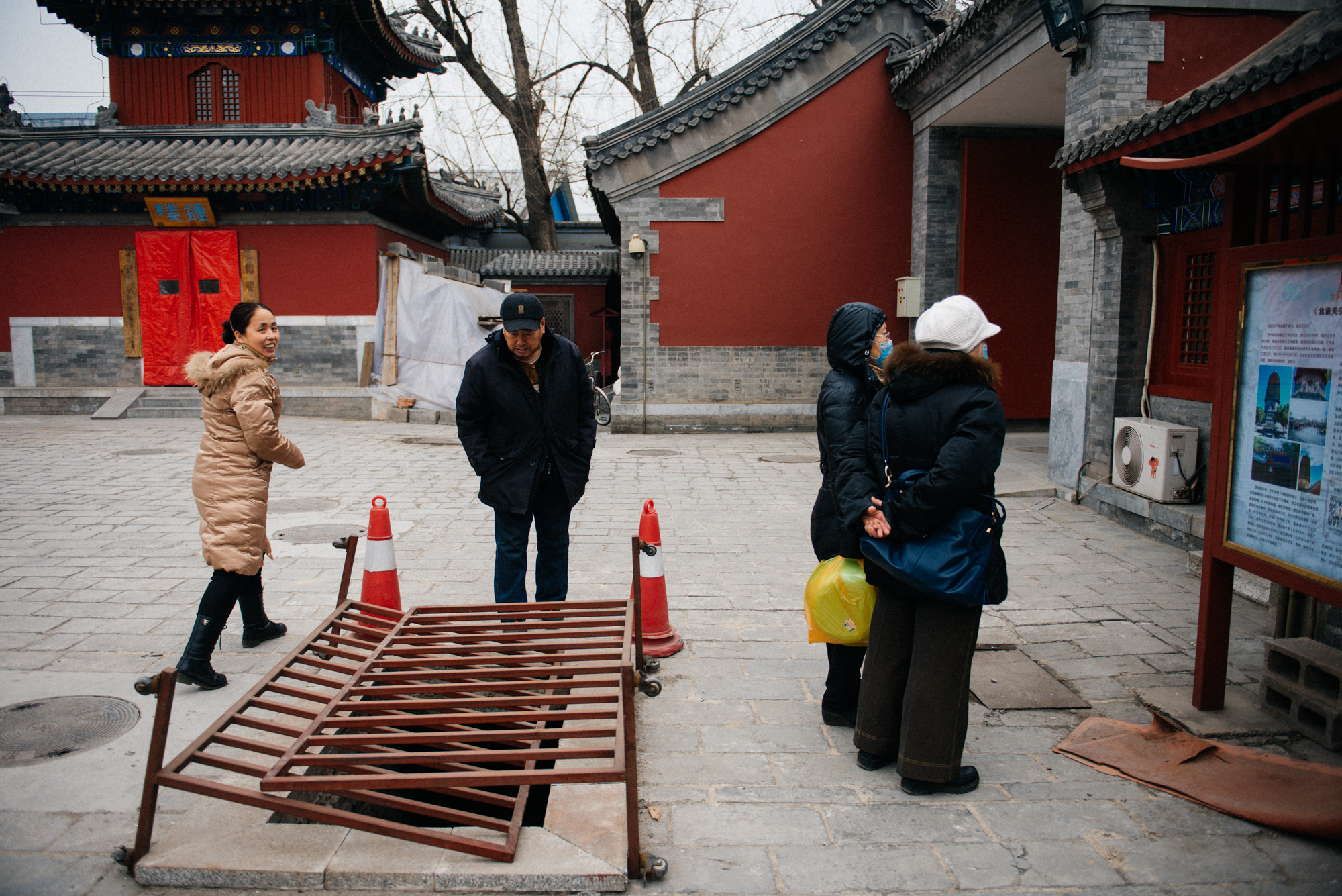 Near the entrance, there is a blocked out stair way to the underground. I wonder where that takes to. One day I will come back and have a better chat with the nuns.