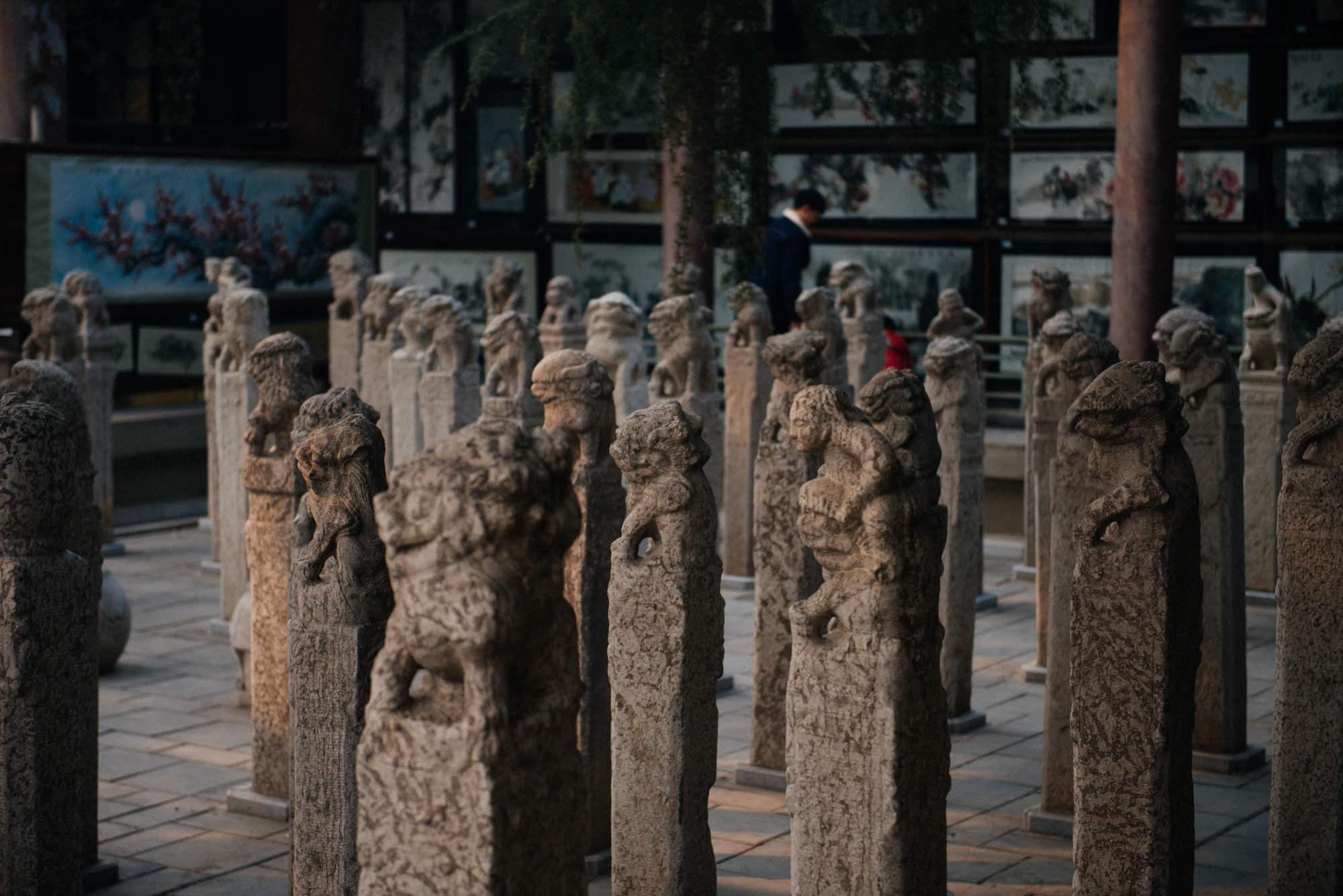Right next to the gravestones, where another group of sculptures that are more religious in nature. Honestly, they seemed all the same to me.