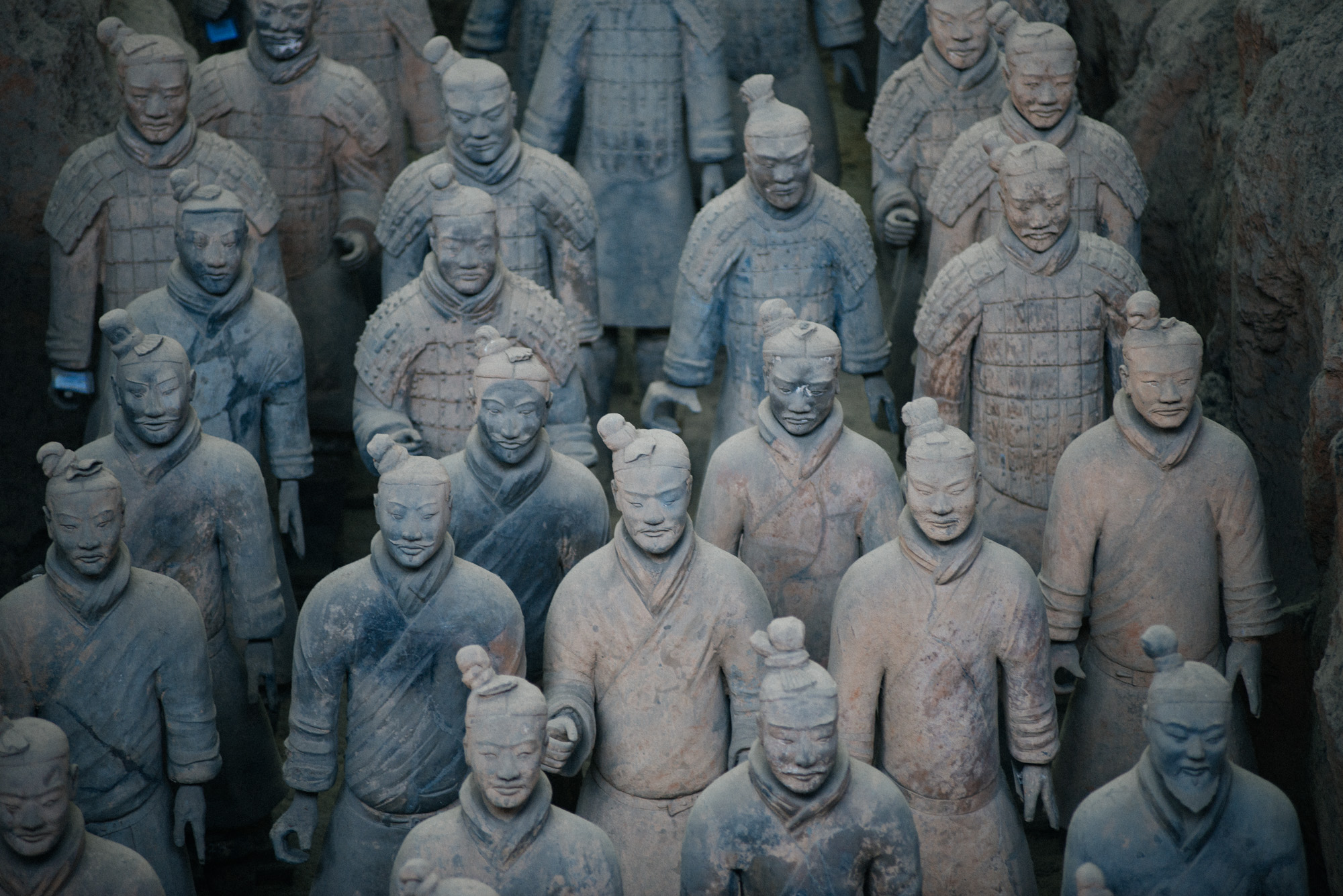 Then there were also the lower level soldiers with no armor.