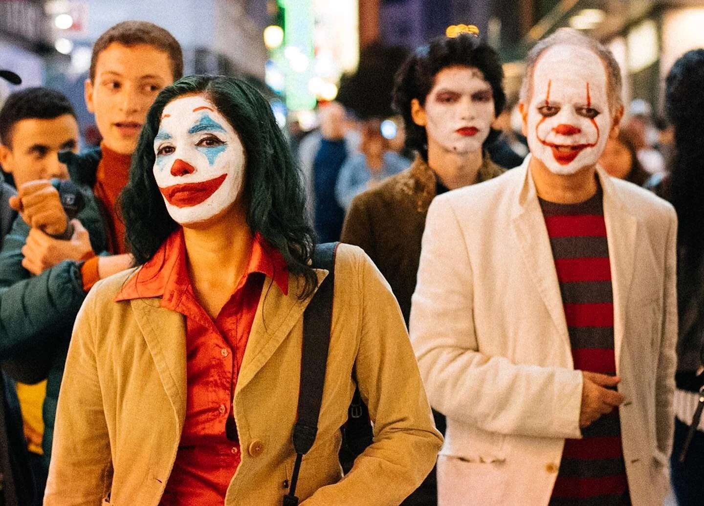 Joker and Pennywise seem to be this year’s most popular costumes this year in Madrid, and probably everywhere else. Slowly Halloween is gaining space in Spain, but mostly it’s not celebrated here. #halloween #spain #madrid #españa