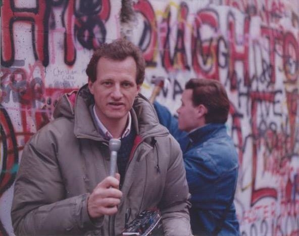 Richard Davies reporting from the Berlin Wall
