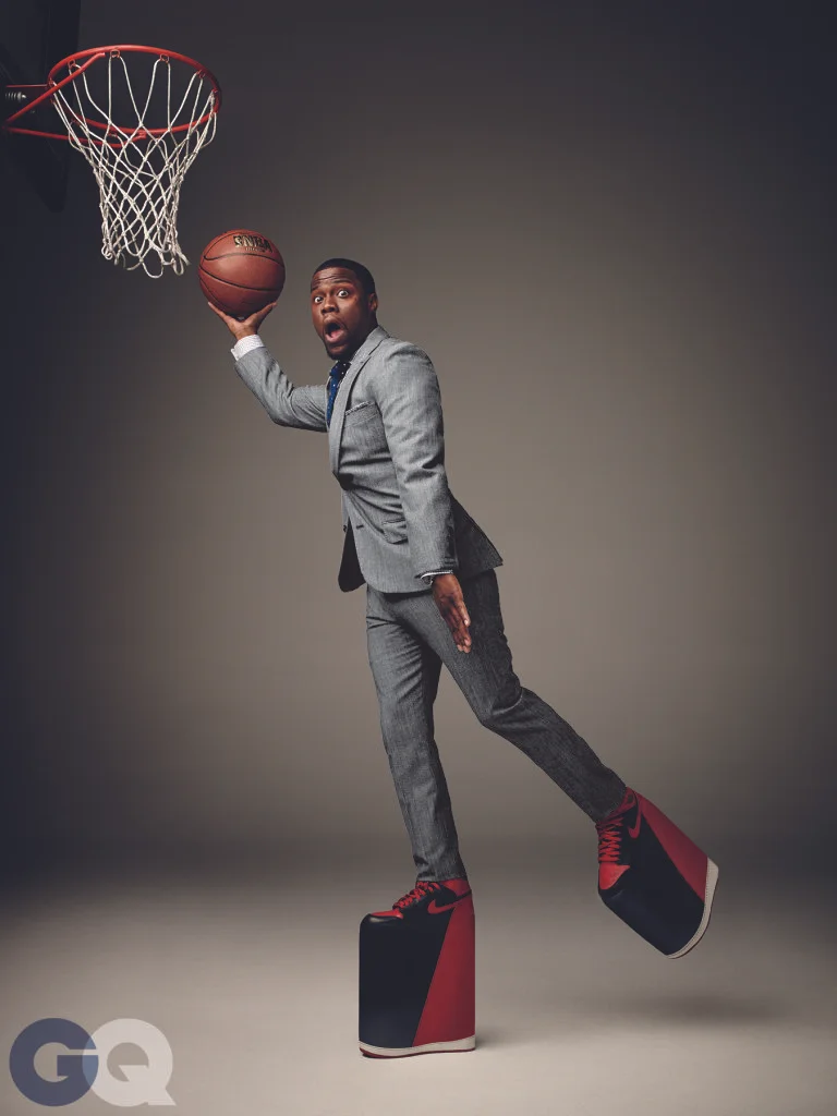 styling assist; GQ Magazine May 2014, Kevin Hart; photographer: Art Streiber