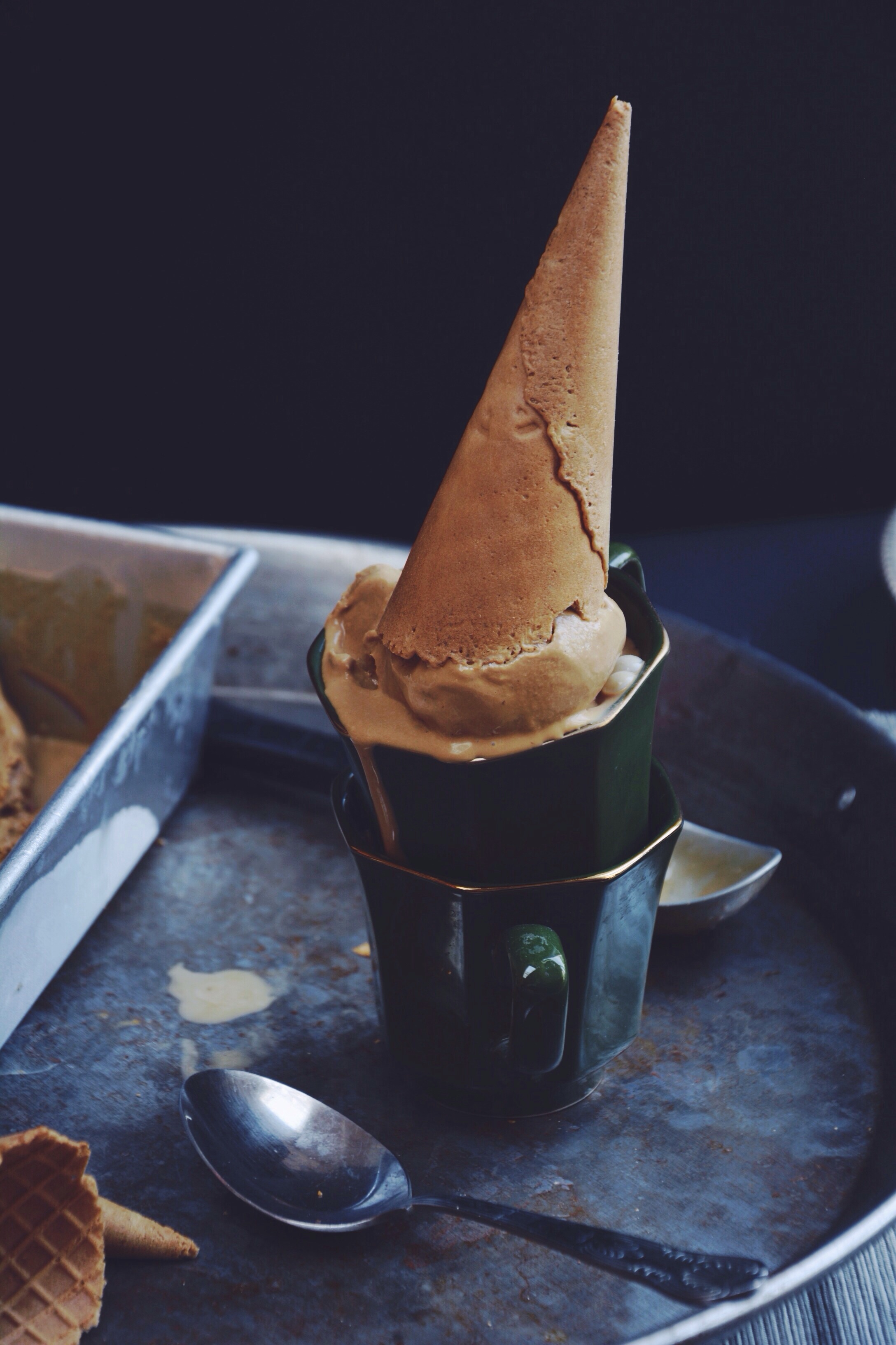 Espresso Caramel Ice Cream | Thyme & Honey