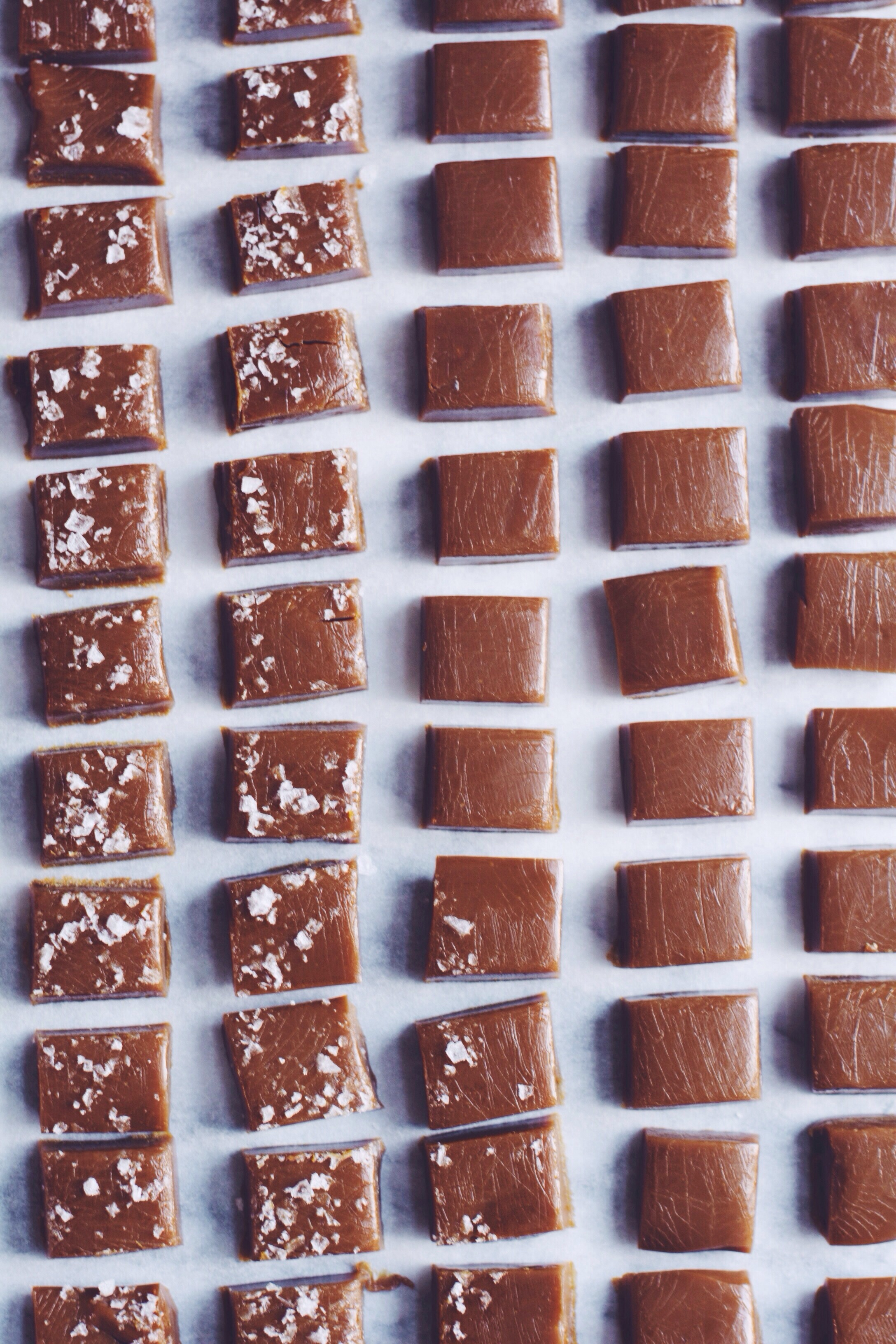 Dark Chocolate Covered Caramels | Thyme & Honey
