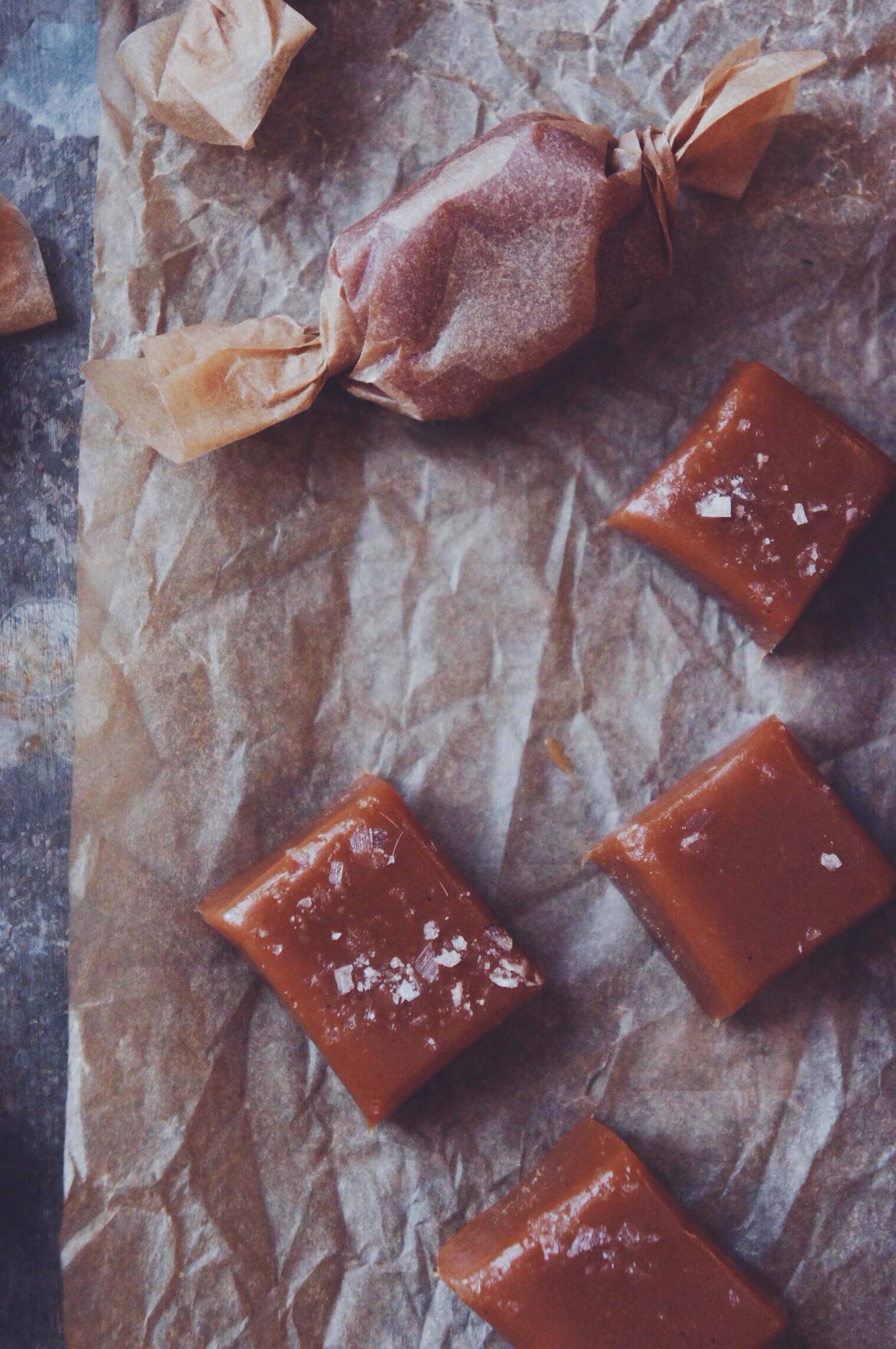 Salted Butter Caramels | Thyme & Honey