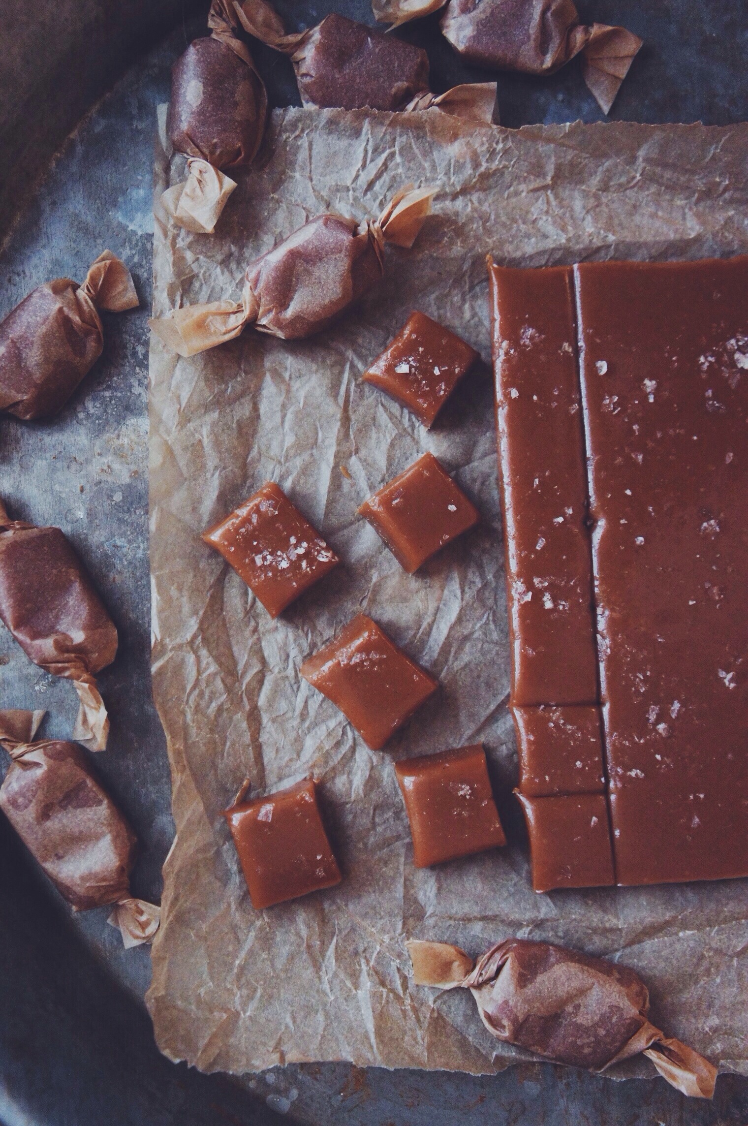 Salted Butter Caramels | Thyme & Honey