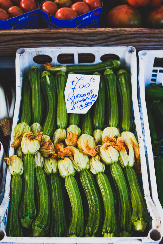 Courgettes in Rome