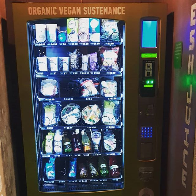 Vending machine salad . . .