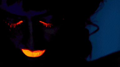 Nina Burns Blacklight Beauty