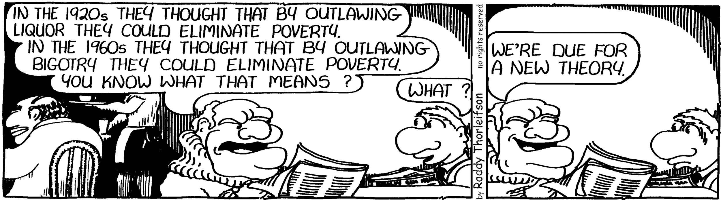 free cartoon law & order sociology poverty