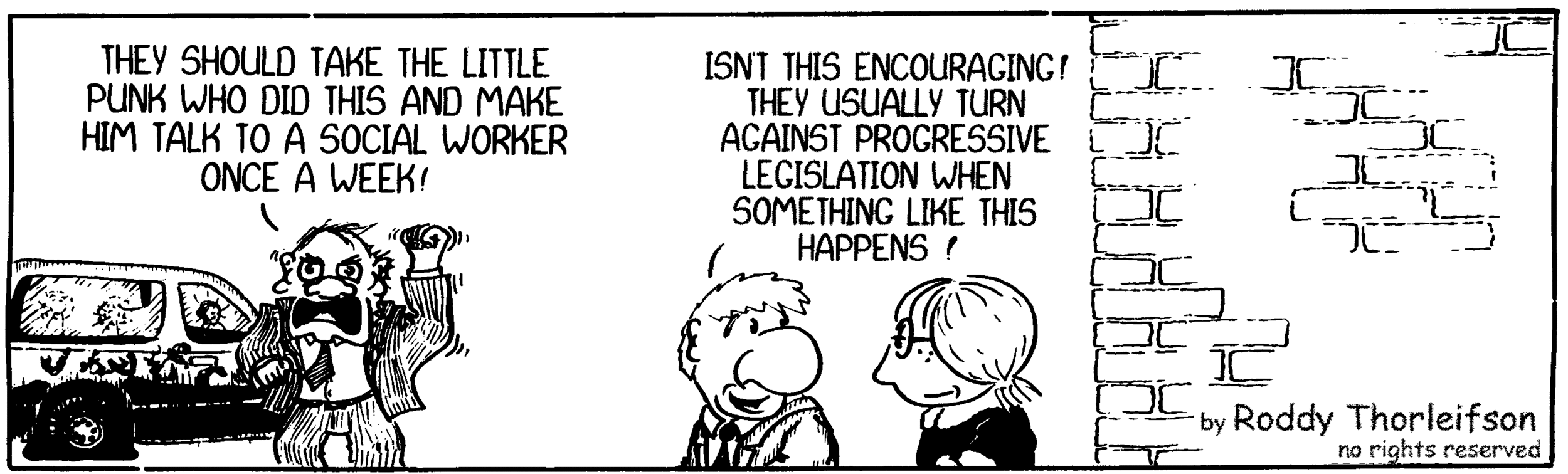 free cartoon law & order crime and youth