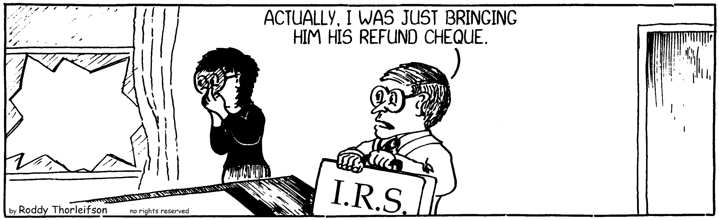 free cartoon law & order crime I.R.S.  tax evasion