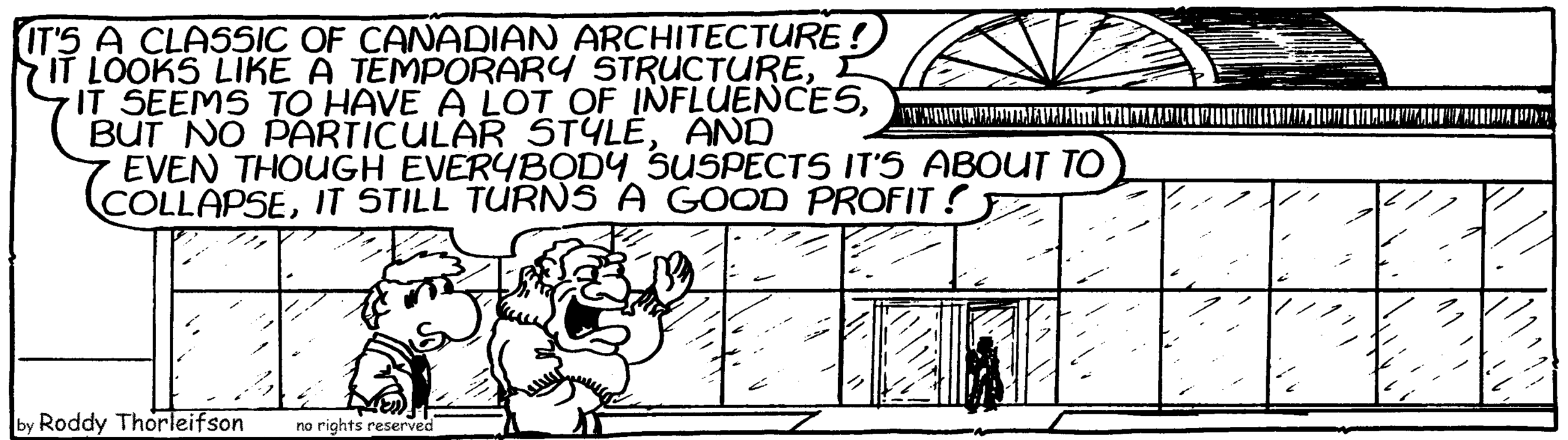 free cartoon architecture Canada Canadians classic