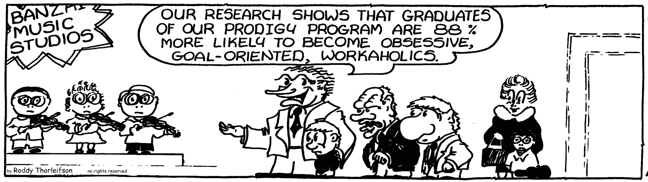 free cartoon business musically gifted children workaholic