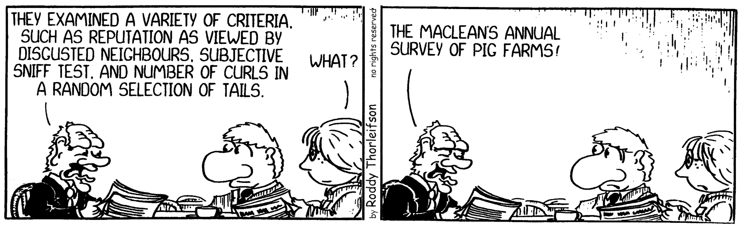 free cartoon Canada Canadian identity McLean's annual survey