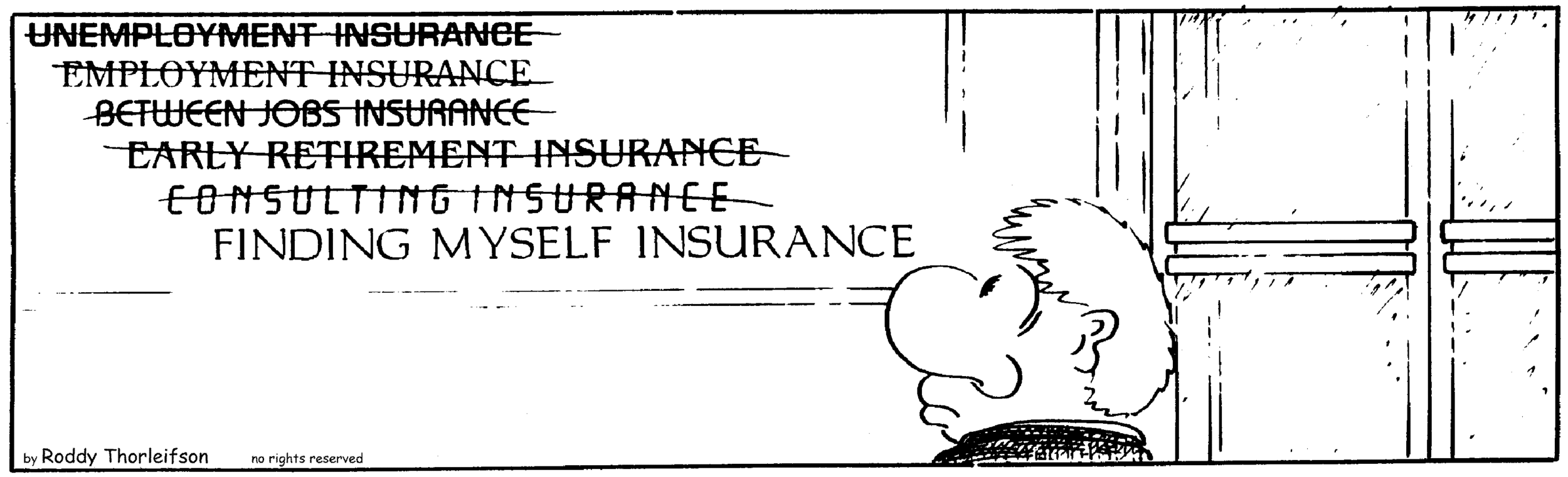 free cartoon Canada Canadian employment insurance E.I.