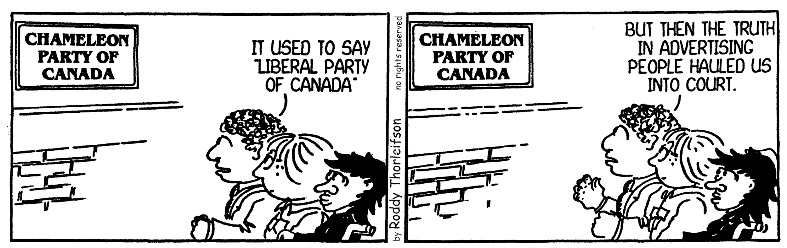 free cartoon Canada Canadian political party Liberal