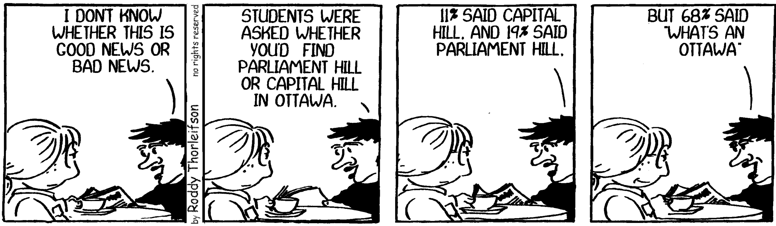 free cartoon Canada Canadian identity Parliament Hill