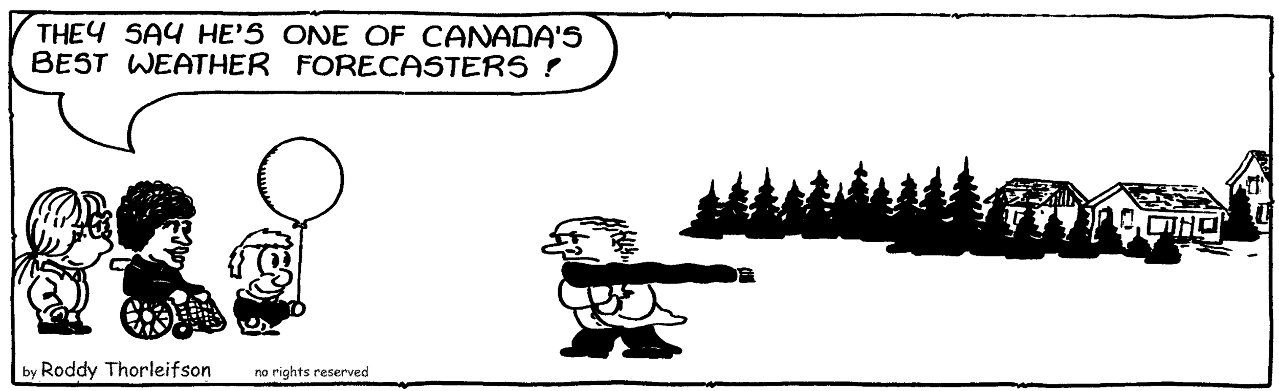 free cartoon Canadian weather forcasting Environment Canada