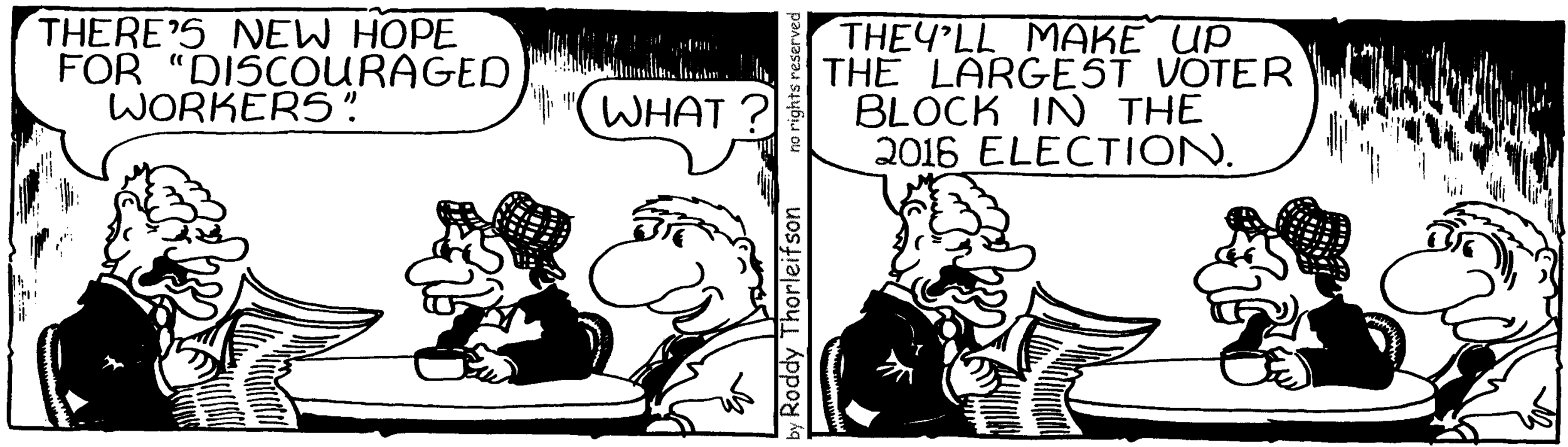 free cartoon economy economic economist discouraged workers