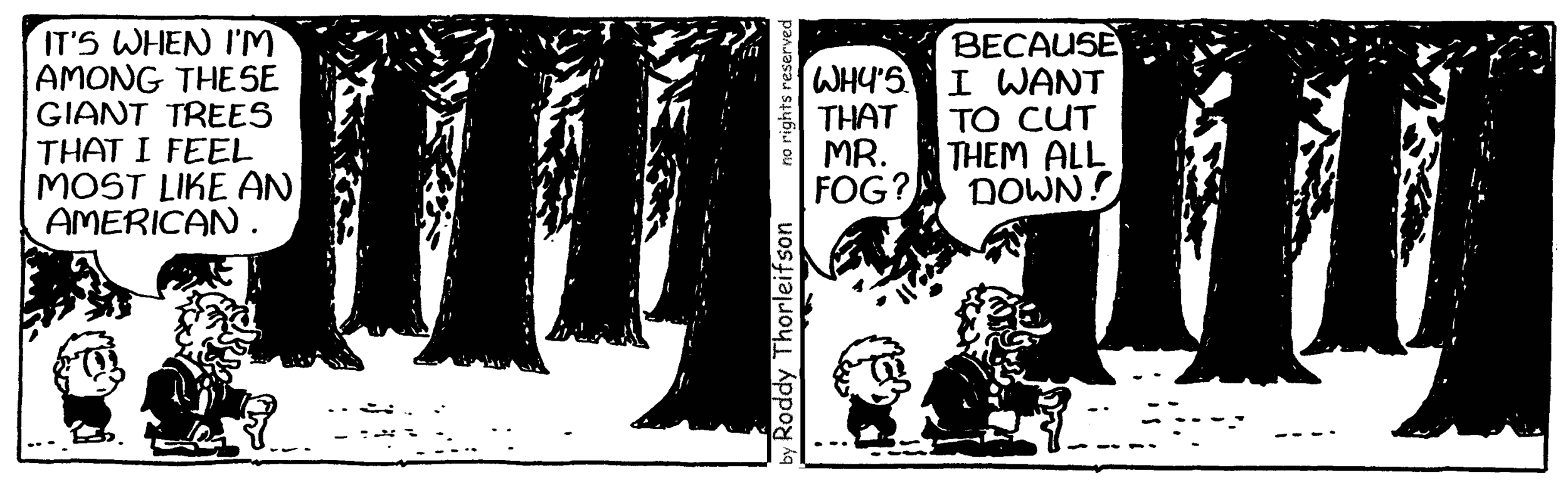 free cartoon environment environmentalism conservation giant trees