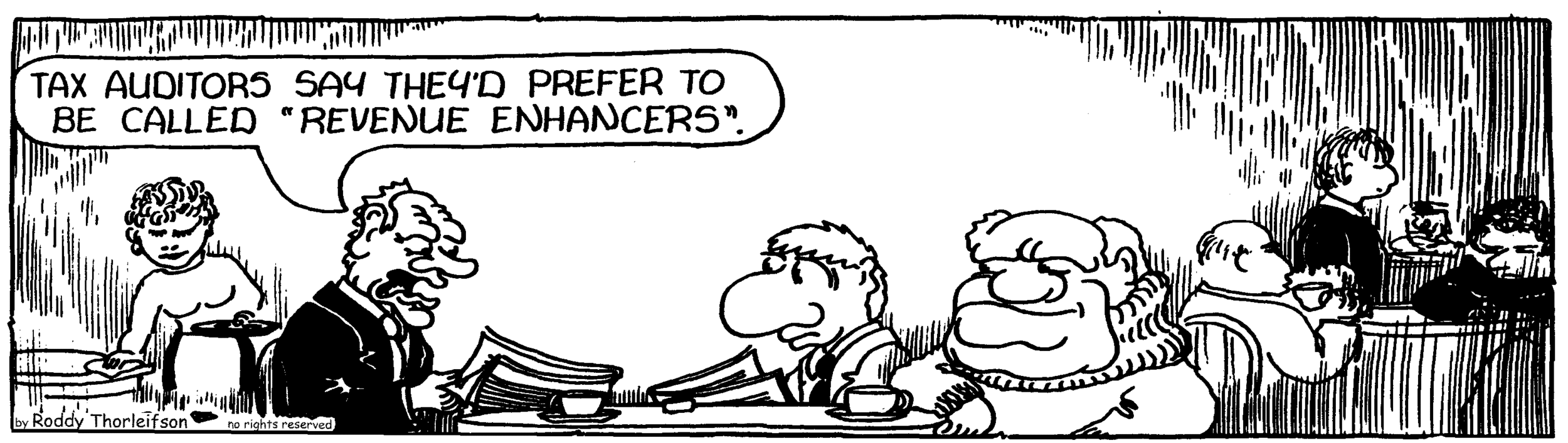 free cartoon government buruaucracy tax auditors