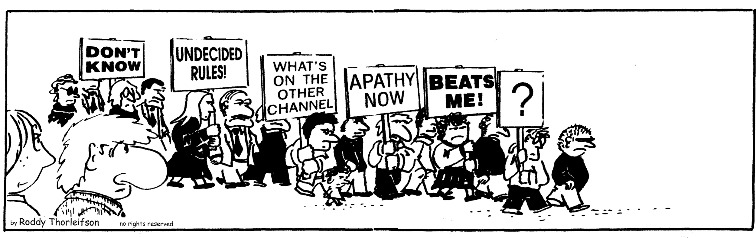 free cartoon government buruaucracy anti-government protests