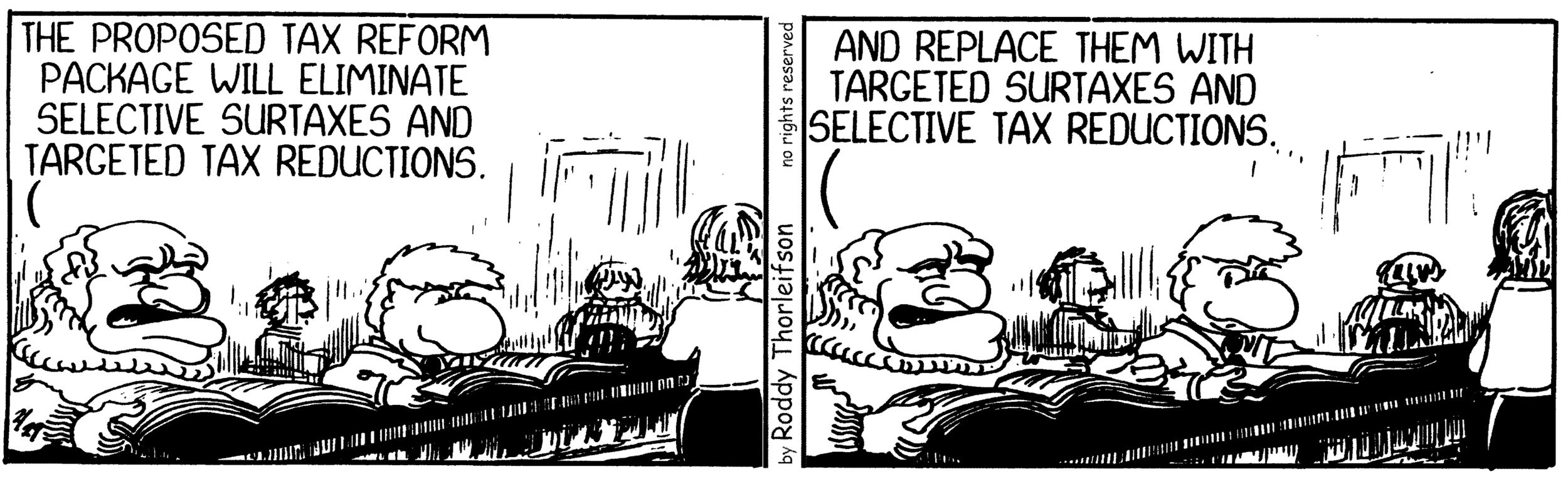 free cartoon government buruaucracy tax reform