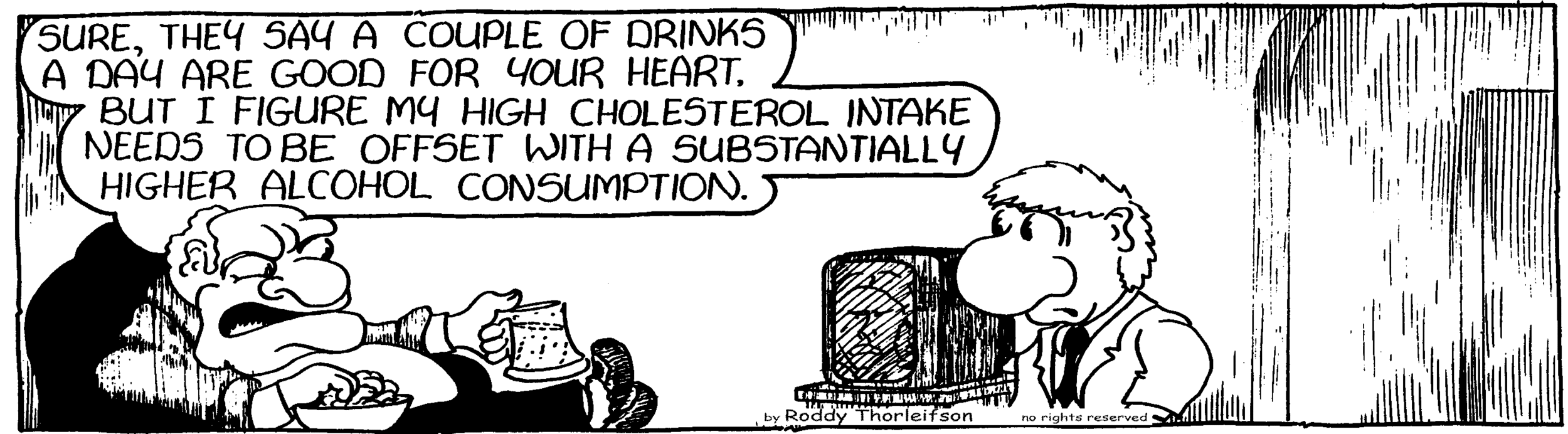 free cartoon about public health wellness diet and alcohol