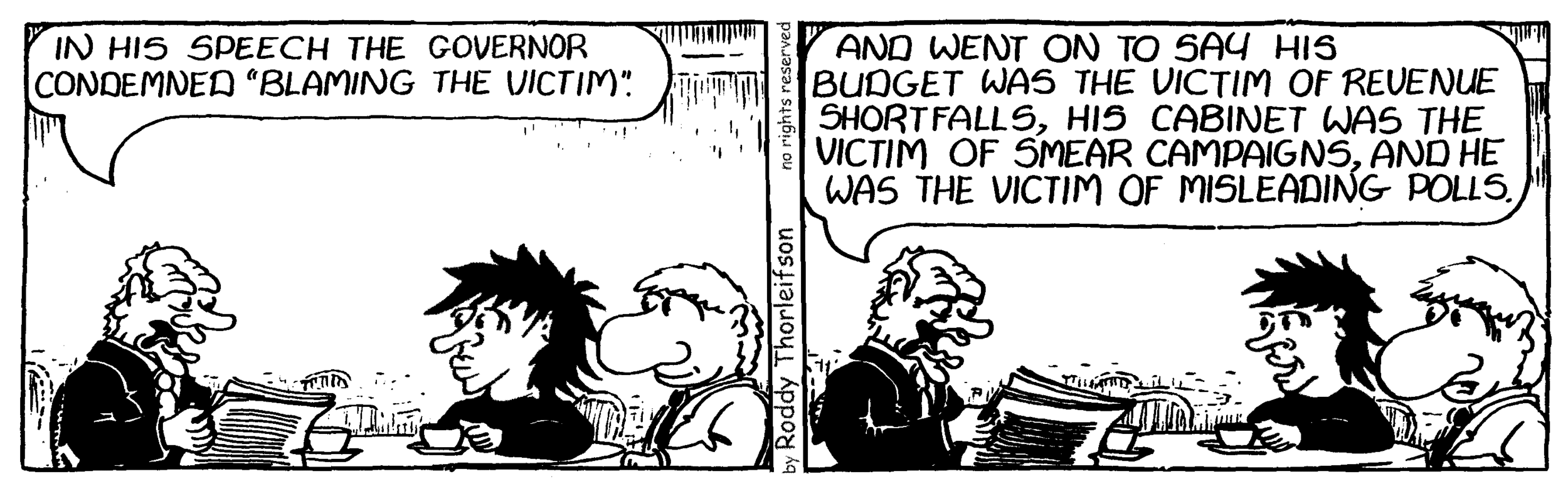 free cartoon politics politicians political blaming the victim