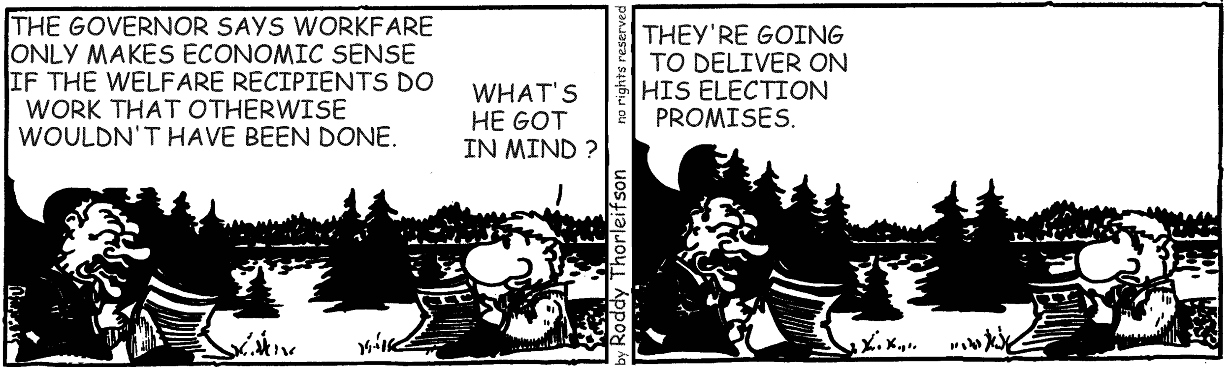 free cartoon politics politicians political election promises and workfare