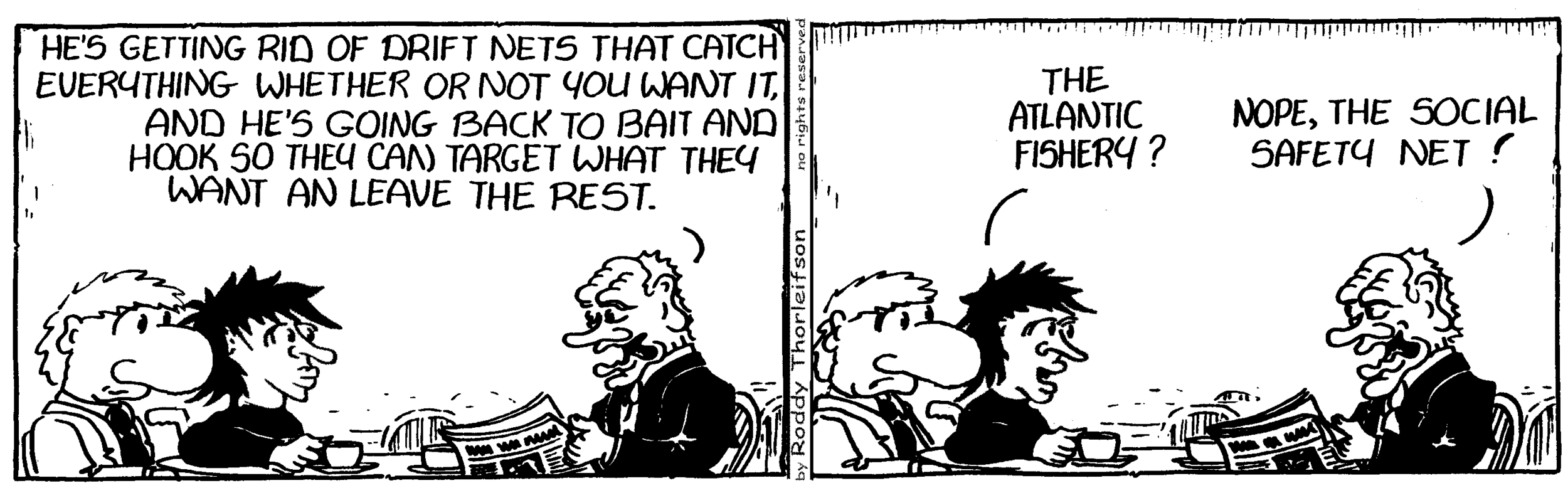 free cartoon politics politicians political drift nets the social safety net