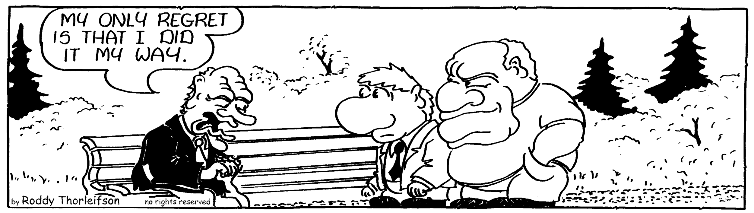 free cartoon youth aging old age regrets