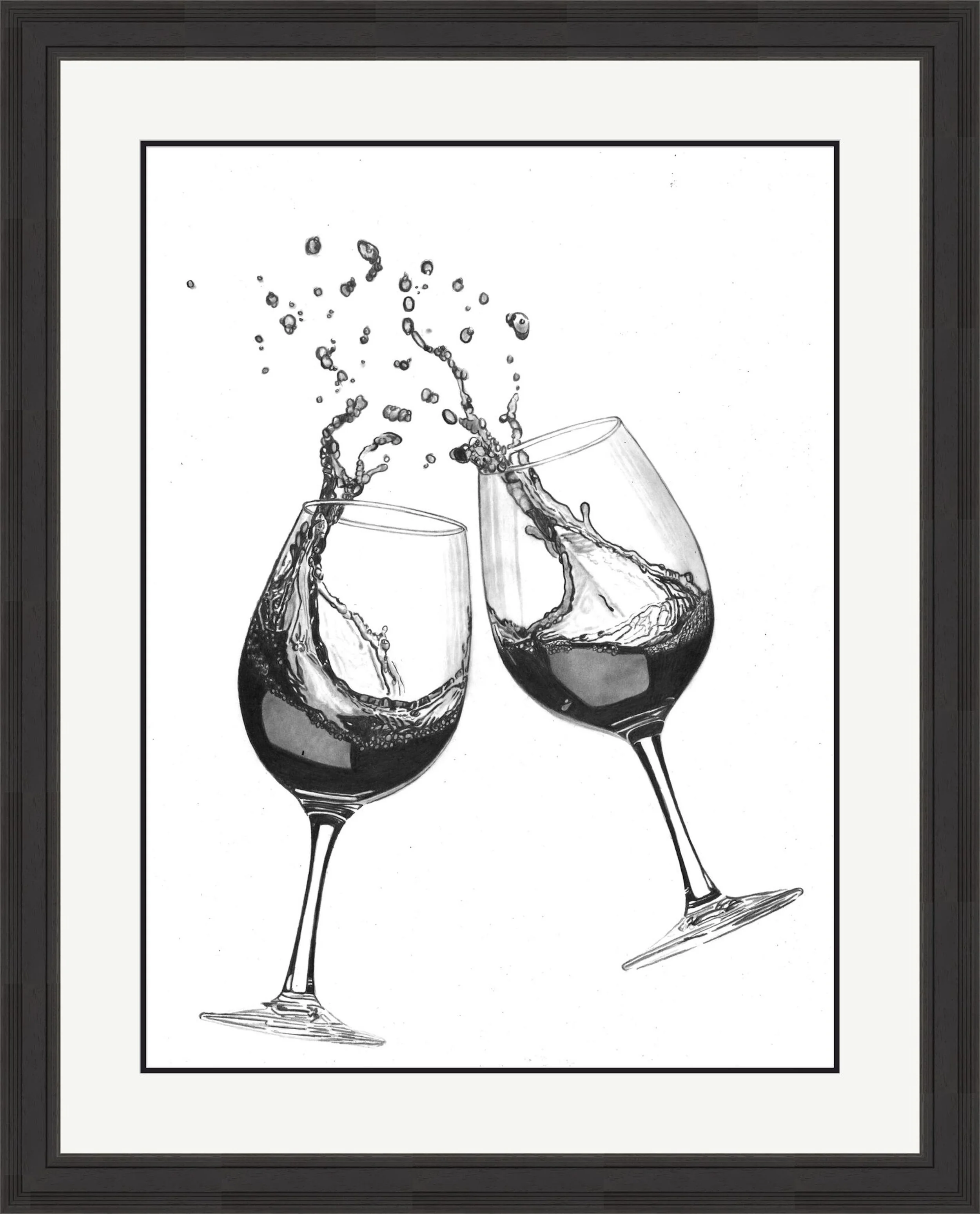 Red Wine Cheers 2025 - 28cm x 37cm Framed.jpeg