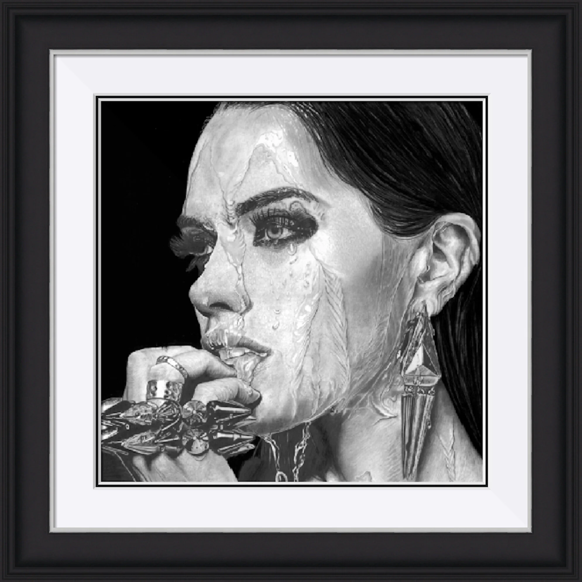 Model X White Mount Framed.jpeg