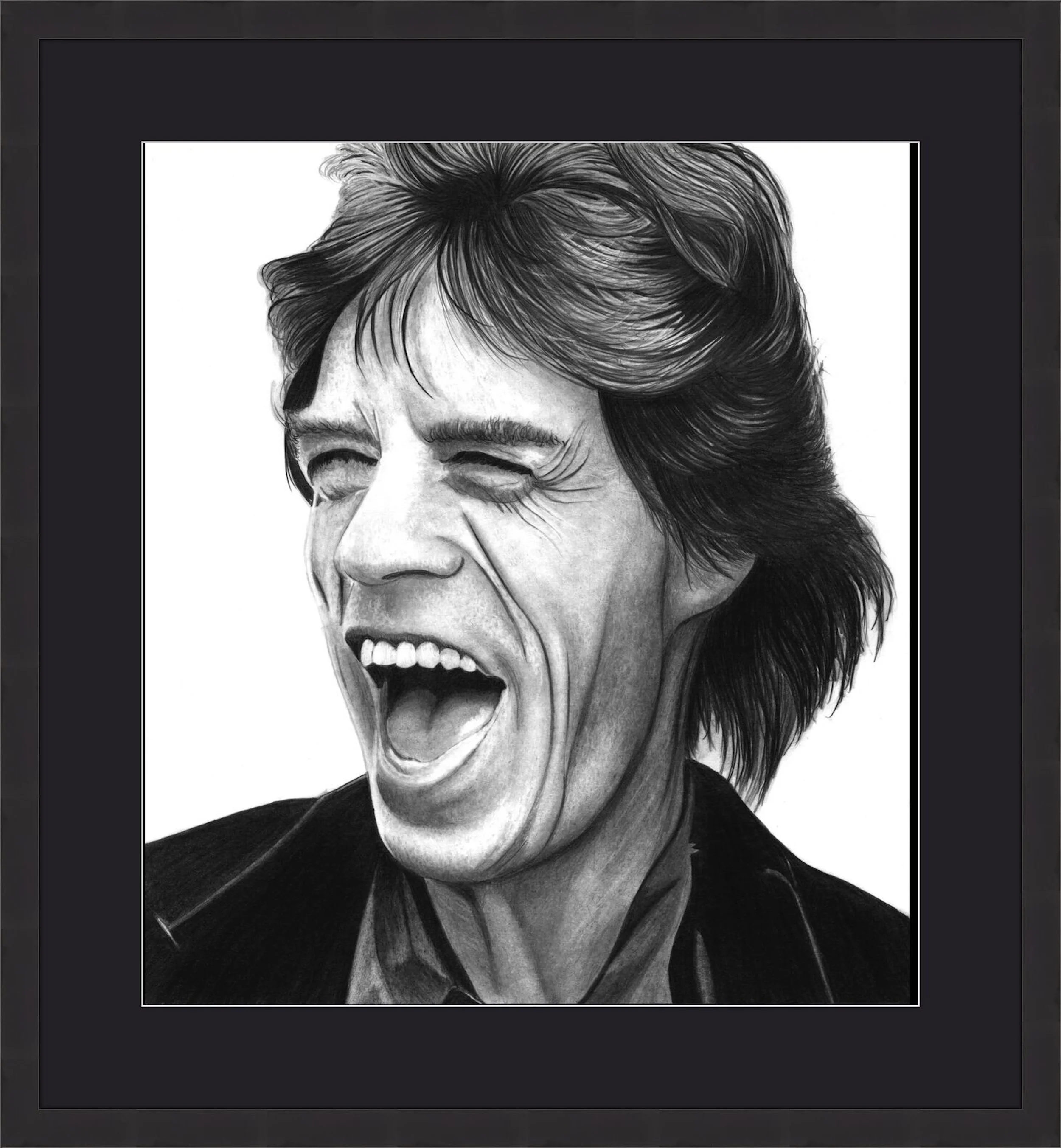 Mick Jagger Black Frame.jpeg