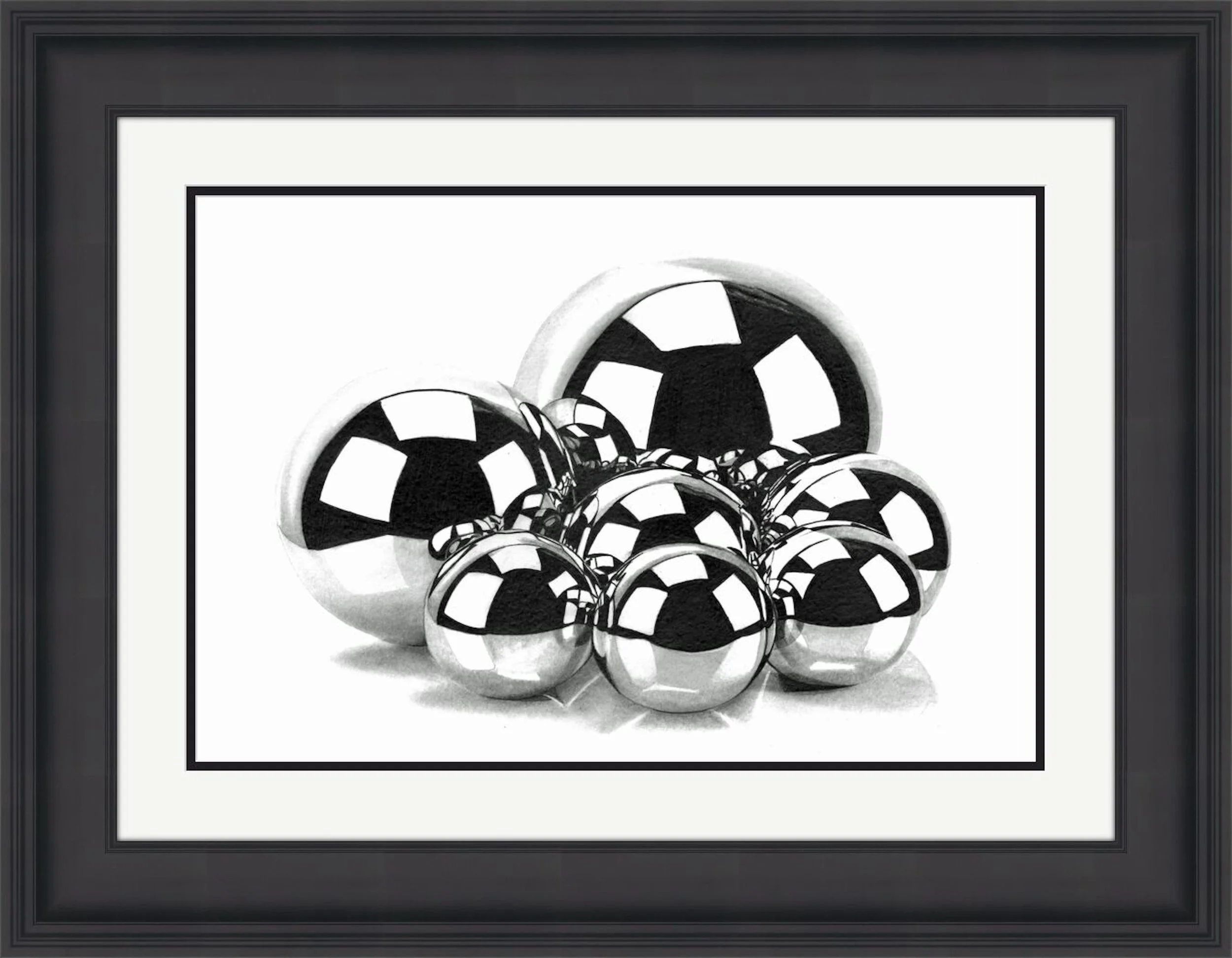 Chrome Balls II Framed.jpeg