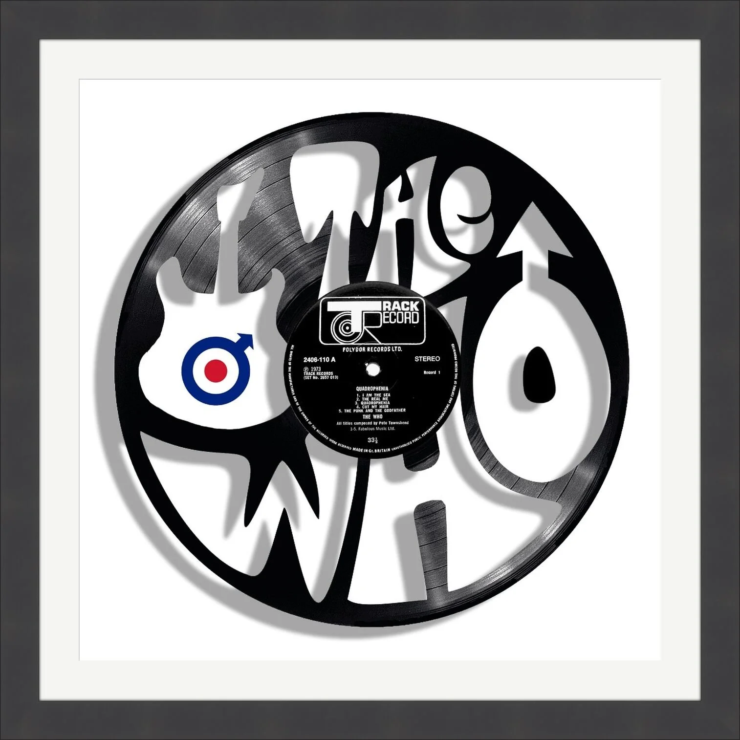The Who - Album Art Version 1 Label 2 Framed.jpeg