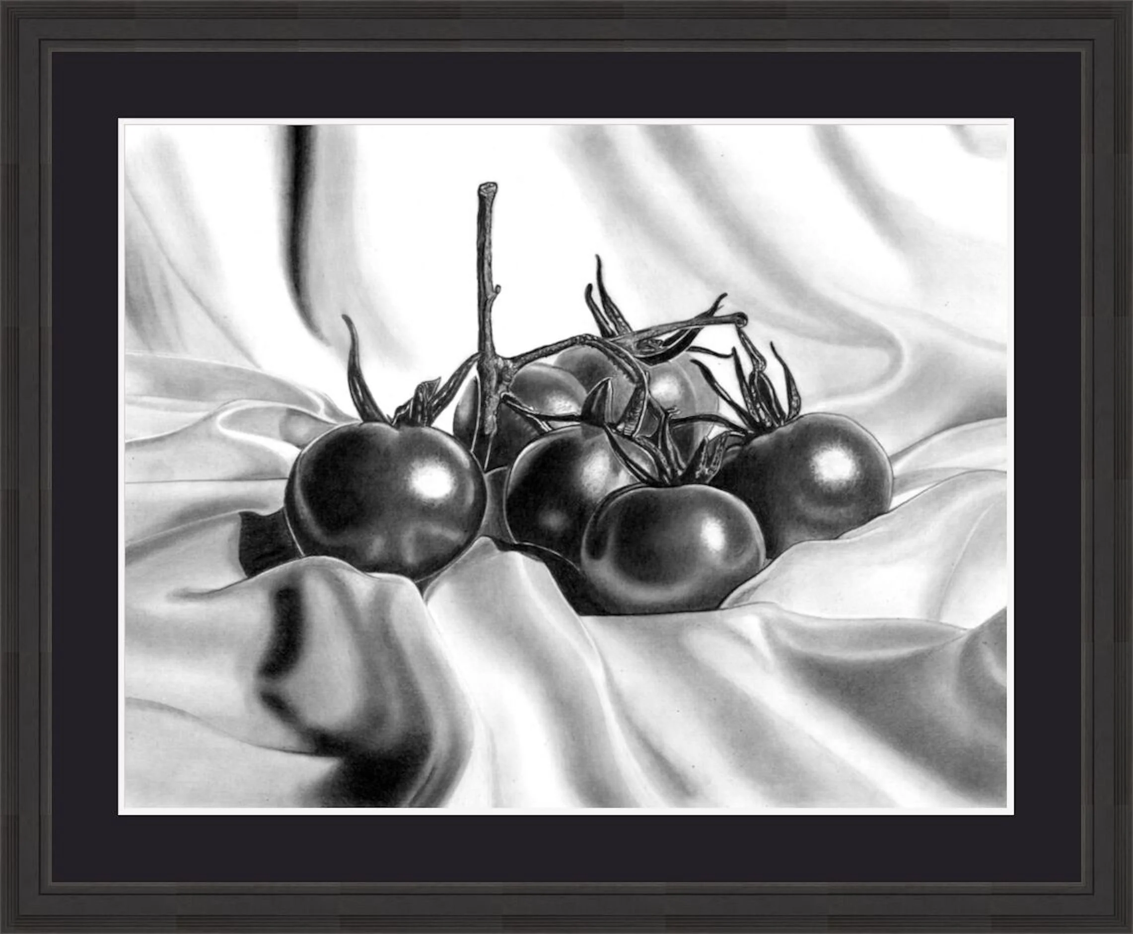 Vine Tomatoes 36cm x 29cm Framed.jpeg
